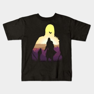 Assassin's Ezio Toscany Sunset Silhouette Kids T-Shirt